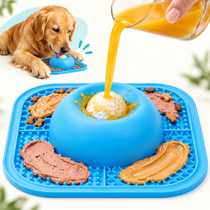 PetHaven PawPace™
2-in-1 Slow Feeder & Lick Mat