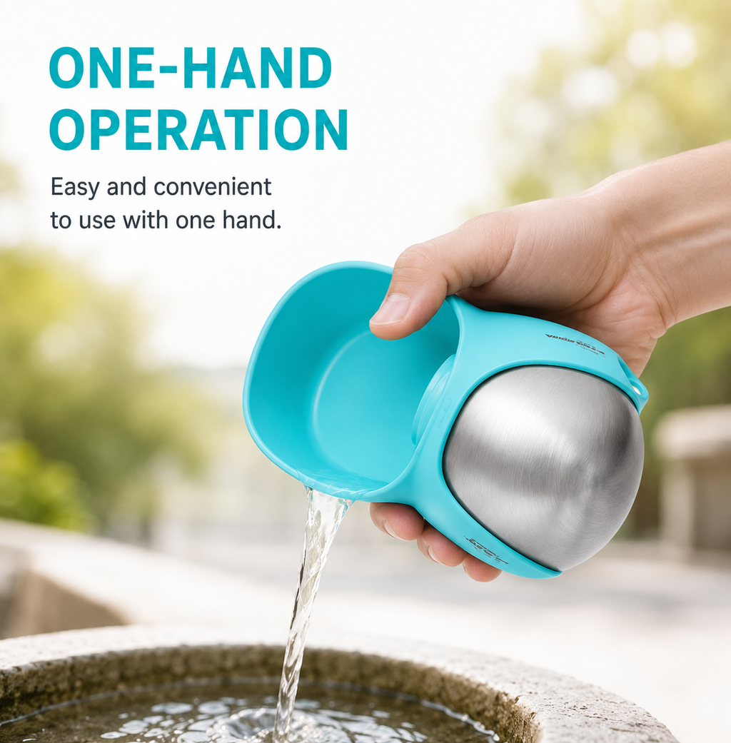 Portable Dog Water Bottle – Leakproof Travel Pet Water Dispenser (285ml)